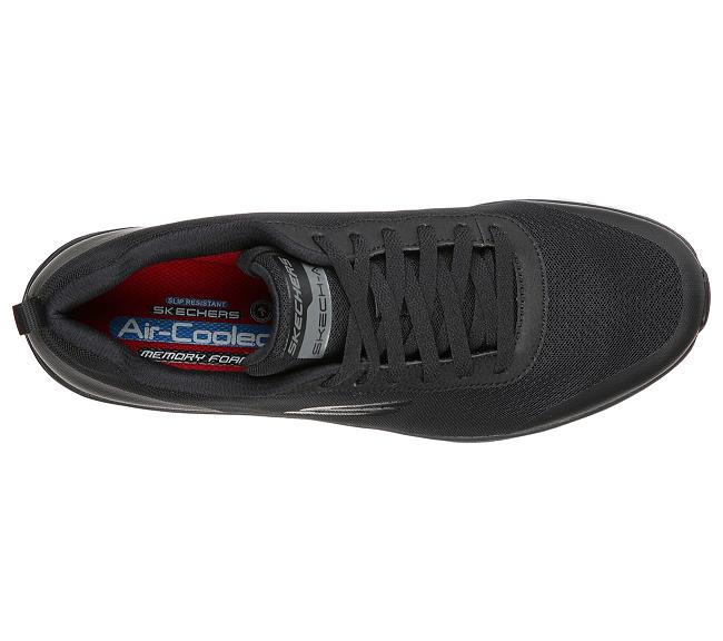 Zapatos de Trabajo Skechers Hombre - Air Negro UGCBY6370
